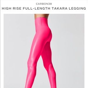 NWT Carbon38 High Rise Full Length Takara Legging